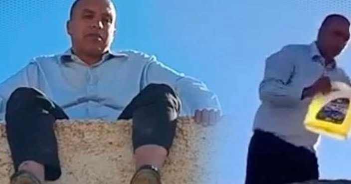 رئيس جماعة أولاد عزوز المعزول يهدد بإحراق نفسه احتجاجا على قرار هدم مستودعاته