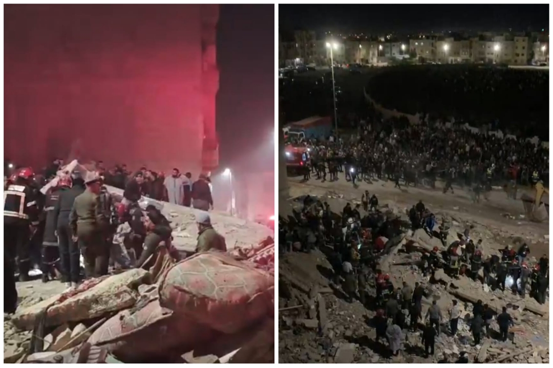 انهيار منزلين يهز حي المسيرة بمدينة فاس واستنفار واسع للسلطات